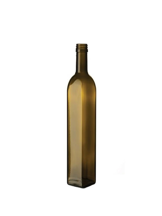 Stabplast Bottle Water Glass with Screw Cap Green 500ml