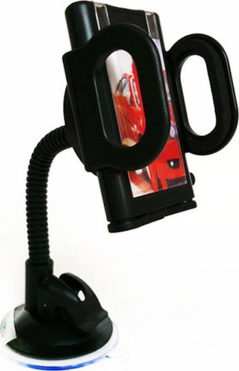 Autoline Sho51 Auto Handyhalterung mit verstellbaren Haken Schwarz