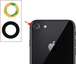 Lentilă Cameră Telefon Mobil Negru pentru iPhone 7