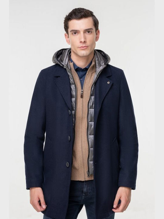 Milestone Men's Coat Blue