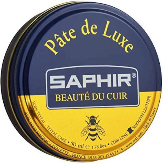Saphir Pate De Luxe Полиране за Кожени обувки Тъмно кафяво 50мл 15221009