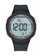 Tekday Digital Men's Watch Chronograph Battery with Black Rubber Strap