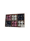 Hängendes Kugel Ornament Ornament 4cm Set 24Stück