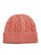Red Label Beanie Unisex Căciulă Tricotat în culoarea Roșu