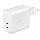 LogiLink Φορτιστής Χωρίς Καλώδιο GaN με 2 Θύρες USB-C 40W Power Delivery Λευκός (PA0282)