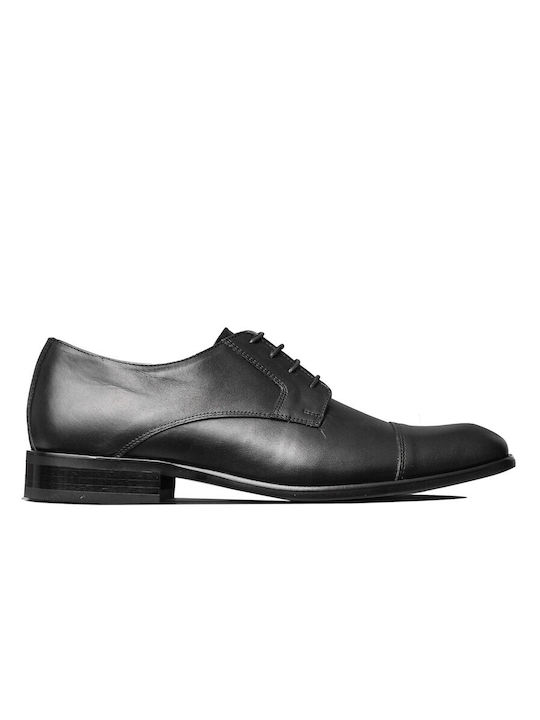 Vice Footwear Leder Herrenschuhe Schwarz