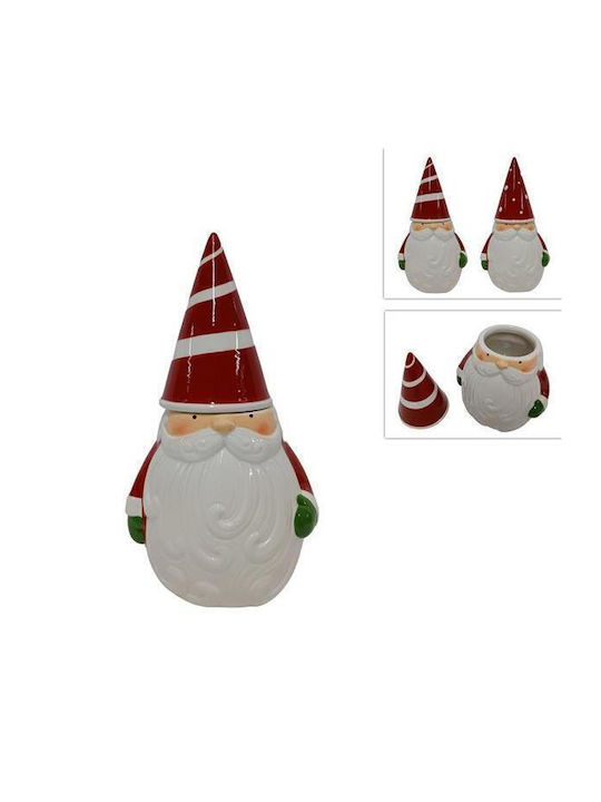 Christmas Container Ceramic D14cm 1pcs