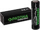 Patona Επαναφορτιζόμενη Μπαταρία 18650 Li-ion 3350mAh 3.7V 1τμχ