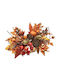 Christmas Decorative Wreath 17cm Towels Fall Frolic Brown