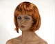Carnival Wig Straight Orange