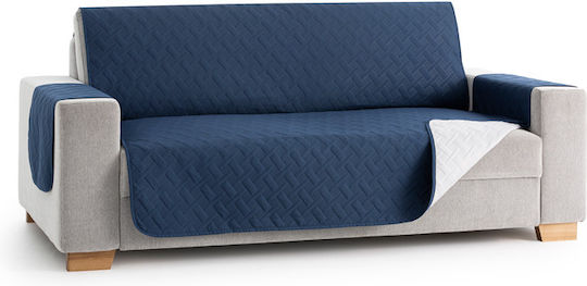 Mc Decor Sumba Waterproof Elastic Cover for Three Seater Sofa Blue Light Grey 130x200cm 1pcs MCL.AK.SUMBA TR MPLE