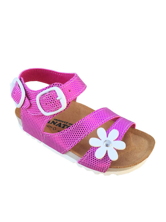 Vesna Kinder Sandalen Anatomisch Fuchsie