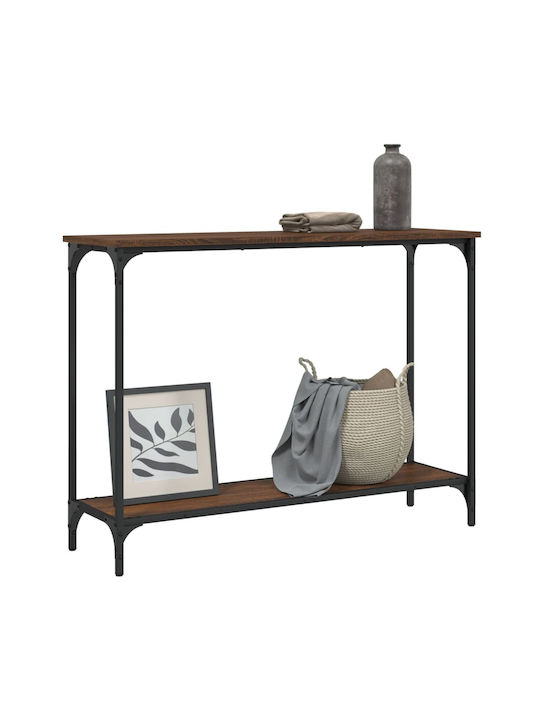 Wooden Console Table Coffee L101xW30.5xH75cm