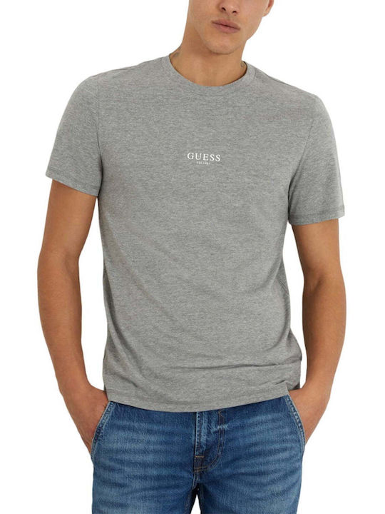 Guess Men's Short Sleeve Blouse Gray