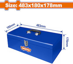 Wadfow Werkzeugkoffer Hand Metallisch P48.3xB18xH17.8cm WTB8A12 Wadfow Werkzeugkoffer Hand Metallisch P48.3xB18xH17.8cm WTB8A12