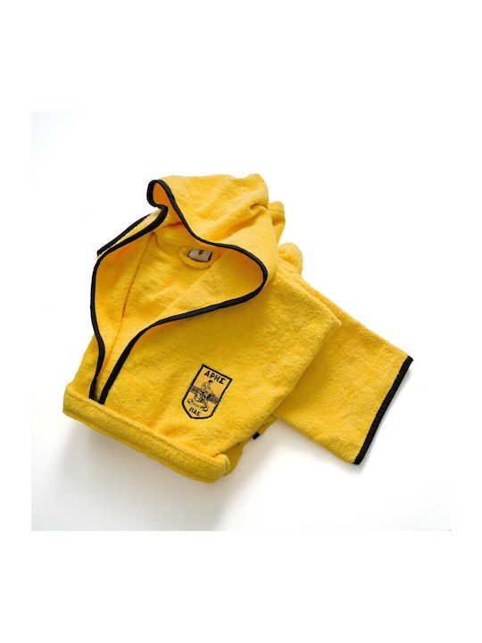 Vesta Home Kids Hooded Bathrobe Yellow