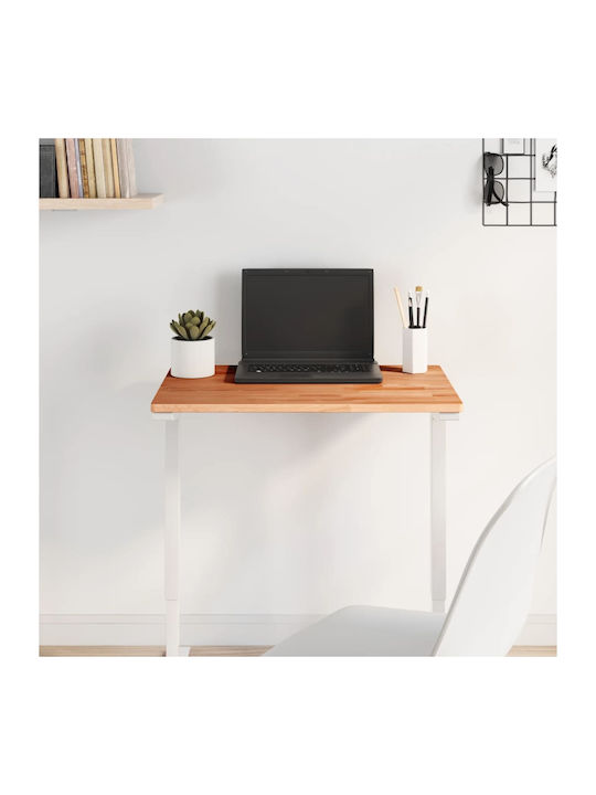 vidaXL Rechteckig Tischoberfläche aus Massivholz Beech 60x40x1.5cm 3188891 1Stück