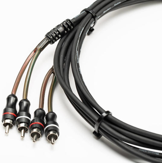 Gladen Cablu 2x RCA de sex masculin - 2x RCA de sex masculin 1.5m
