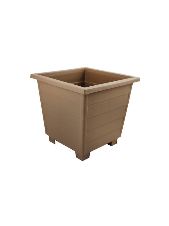 Sic Plast Blumentopf 19x19cm Mocha 7537120942