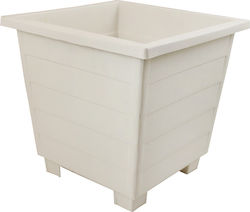Sic Plast Pot Plastic White