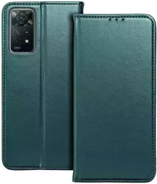 Techwave Smart Back Cover Leather Green (Redmi 10 5G)