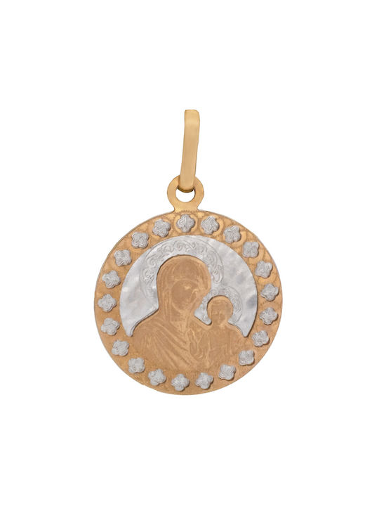 Savvas Design Charm Amulet from Gold 14K