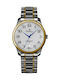 Bellevue Damen Uhr mit Silber Metallarmband