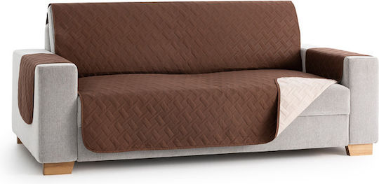 Mc Decor Sumba Waterproof Elastic Cover for Four Seater sofa Brown Beige 230x250cm 1pcs MCL.AK.SUMBA TE KAFE