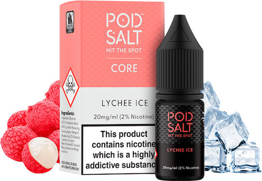 Pod Salt Έτοιμο Υγρό Αναπλήρωσης Lychee Ice 20mg 10ml