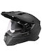 O'Neal DSRS Solid V.24 Solid Black Matt Κράνος Μηχανής Full Face ECE 22.06 με Sunvisor