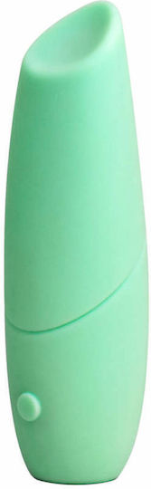 Smile Makers The Whisperer Bendable Lipstick Mini Δονητής Bullet 10cm Πράσινος