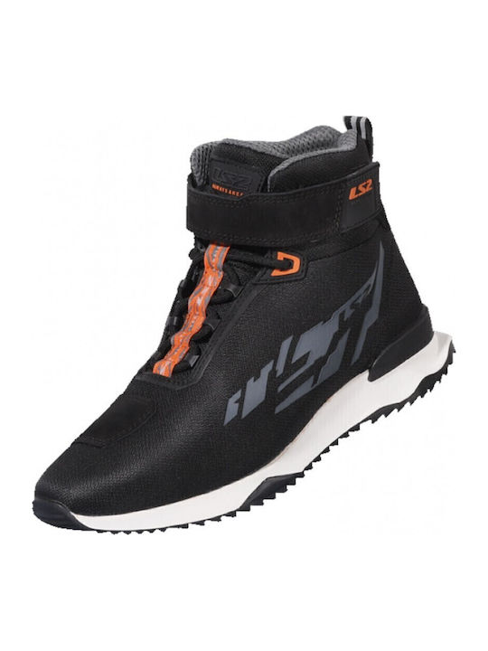 LS2 Acrux Men's Motorcycle Low Boots Black H-V ...