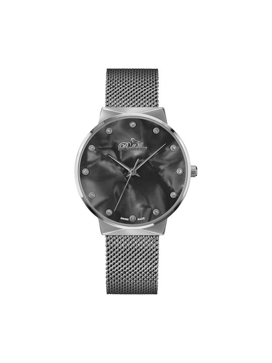 Bellevue Watch with Silver Metal Bracelet