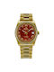 Bellevue Uhr mit Gold Metallarmband