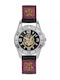 Disney Kids Analog Watch Harry Potter with Rubber/Plastic Strap Black