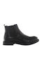 Connery Leder Schwarz Herrenstiefel