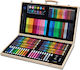 Wooden Colouring Set in Case 47.2x47.2cm 180pcs