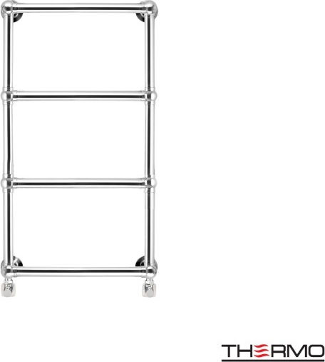 Thermo Adelphi Towel Rail Bathroom 1152x490 230kcal/h Gray
