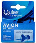 Quies EarPlanes Silicon Earplugs Albastru 2buc QUI944