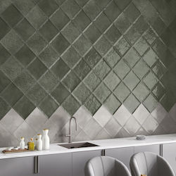 Ravenna Fiord Wall Interior Matte Ceramic Tile 20x20cm White