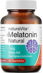 Natura Vita Melatonin Natürlich 1mg 30 Tabletten Melatonin Natura Vita Melatonin Natürlich 1mg 30 Tabletten Melatonin