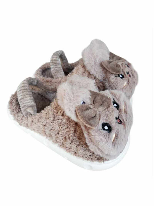 Jomix Kids Slippers Brown