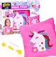 Jokomisiada Κεντήματα Sequined Unicorn Cushion Kit για Παιδιά 5+ Ετών
