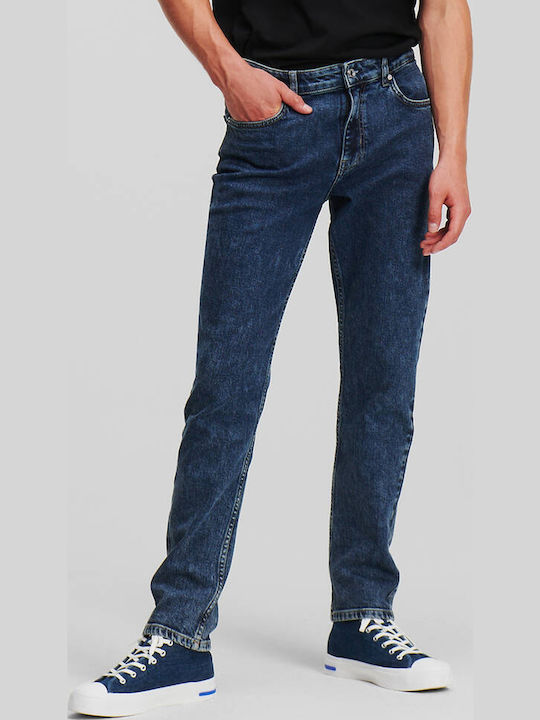 Men's Jeans Pants with Slim Fit Blue