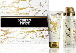 Iceberg Twice Set De Parfumuri Pentru Bărbați Cu Eau De Toilette 2 Bucăți