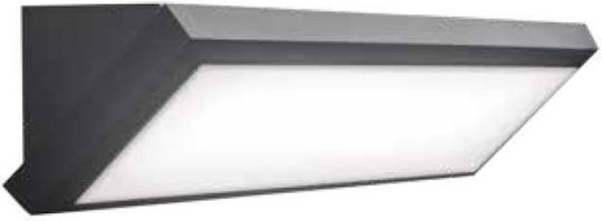 Fos me 3cct Wall-Mounted Outdoor LED Lighting IP65 21W with Adjustable White Light 32x13.3x13.4cm