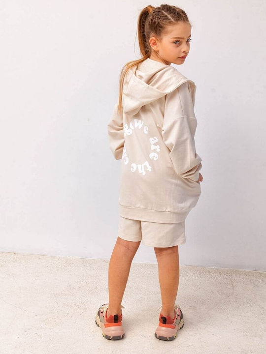 Alice Kids Sweatshirt Cardigan Cotton with Hood BEZ