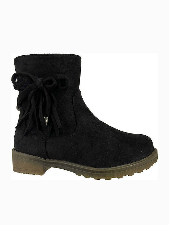 Ustyle Suede Kinderstiefeletten mit Reißverschl...