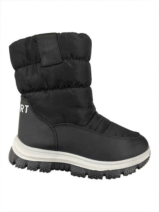 Ustyle Kids Snow Boots Black