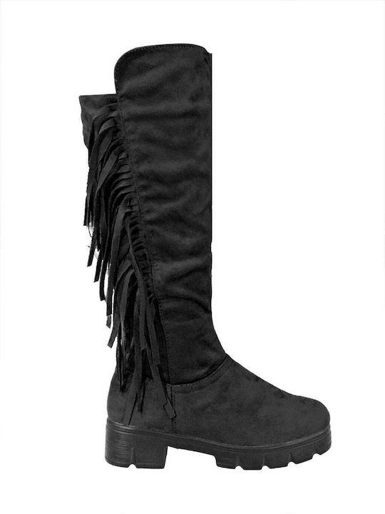 Ustyle Suede Kinderstiefel mit Reißverschluss S...
